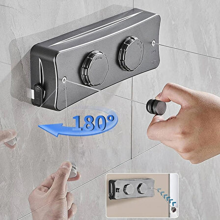 Mioji Mio CH5 Duo Portatif 20Kg Dayanıklı Çek As Çamaşır Askılığı