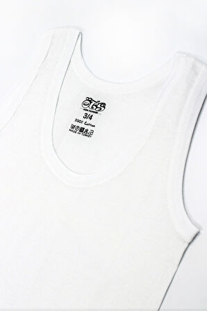 Öts Erkek Çocuk Atlet Süprem (%100 Pamuk)