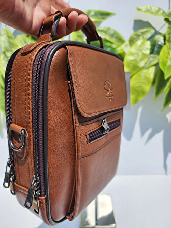 WEST POLO ERKEK A KALİTE 1 . SINIF İŞÇİLİK ( 6 GÖZLÜ ) CROSSBODY ( ÇAPRAZ ) ÇANTA