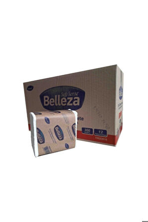 Belleza Extra Dispenser Peçete 17x21 cm 300'lü 12 Paket