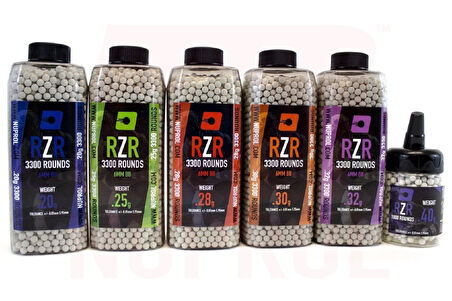 NUPROL RZR 0.30g Airsoft BB 3300adet 1KG