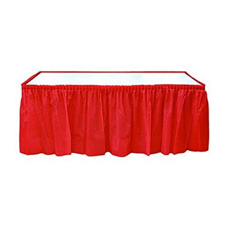 MASA ETEĞİ PLASTİK KIRMIZI