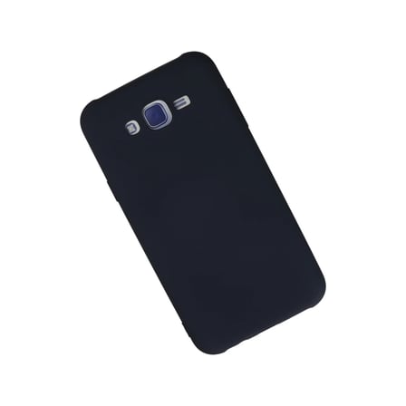 Samsung Galaxy J7 Kılıf Nano içi Kadife Silikon - Lacivert