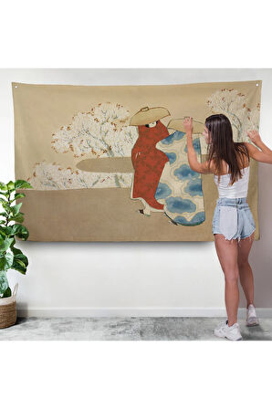 Japon Sanatçı Sekka Momoyagusa'nun Gömlet İsimli Duvar Örtüsü-7004