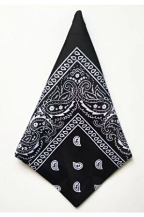 Bandana Etnik Şal  Damla Desenli  Tasarım %100Pamuk