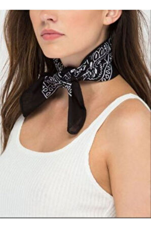 Bandana Etnik Şal  Damla Desenli  Tasarım %100Pamuk