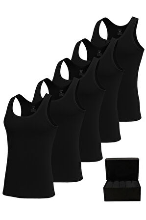 Öts Premium 5’li Erkek Çocuk Atlet - Hediye Kutulu, %100 Pamuk, Ultra Yumuşak Kumaş, Rahat Kalıp, Et