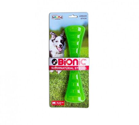 Outward Hound Bionic Urban Stick Medium Yeşil Köpek Oyuncağı