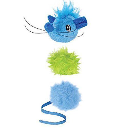Petstages Fuzzy Rat Multipack 3 Parça Kedi Oyuncağı