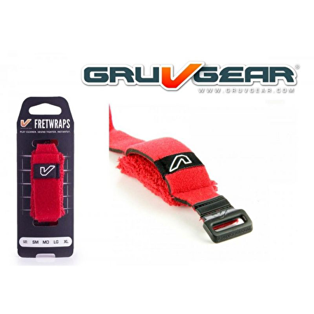 Gruv Gear Fretwrap Kırmızı - Large