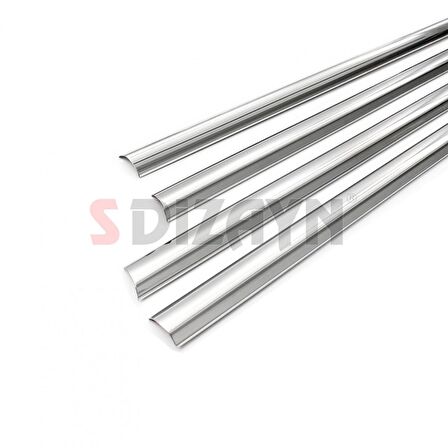 S-Dizayn Renault Fluence Krom Cam Çıtası 4 Prç 2010 Üzeri