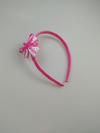 TAÇ FİYONK PUANLI FUŞYA (ÇOCUK)