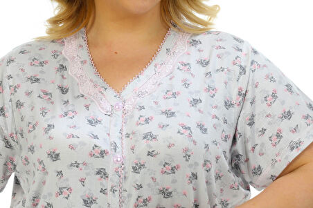 Etoile Bambu Büyük Beden Kadın Pijama Takımı