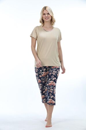 Etoile Bambu Kadın Kapri Takım Pijama 71028