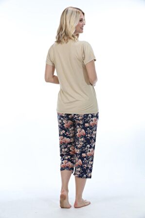 Etoile Bambu Kadın Kapri Takım Pijama 71028