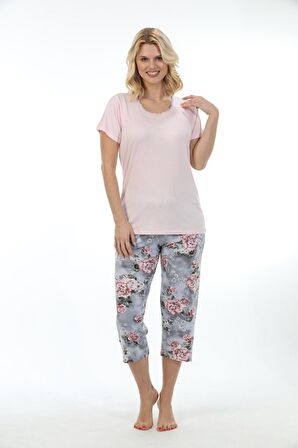 Etoile Bambu Kadın Kapri Takım Pijama 71027
