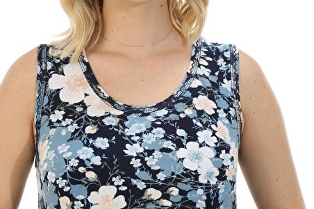 Etoile Kadın Bambu Sıfır Kol Gecelik 72113