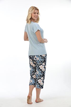 Etoile Bambu Kadın Kapri Takım Pijama 71036