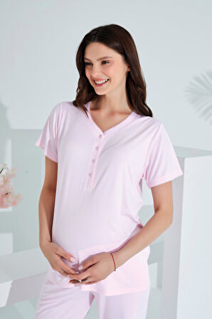 Bambu Hamile Lohusa Pijama Takım 30221-30225