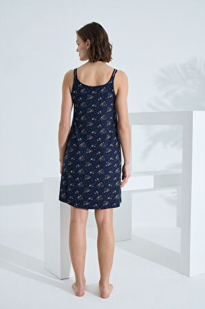 Bambu İp Askılı Yazlık Kadın Gecelik 72073