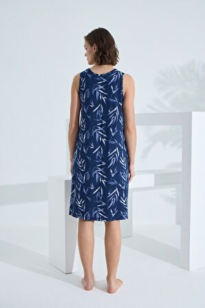 Bambu Kolsuz Kadın Yazlık Gecelik 72047