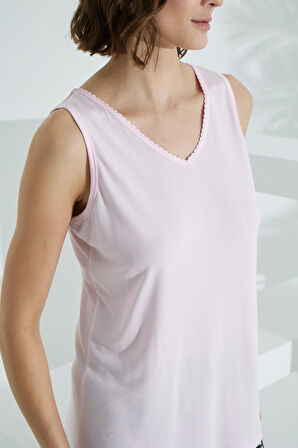 Bambu İp Askılı Yazlık Kadın Şort Takım 70013