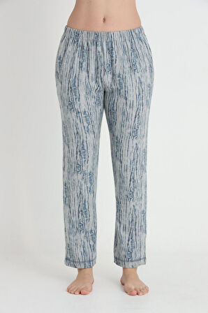 Etoile Kadın Pamuklu Devetüyü Pijama Altı Bordo 1004