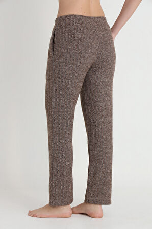 Etoile Kadın Pamuklu Devetüyü Pijama Altı Bordo 1005