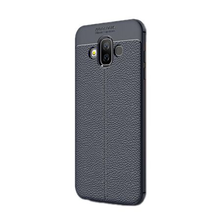 Gpack Samsung Galaxy J7 Duo Kılıf Niss Silikon Deri Dokunuşlu