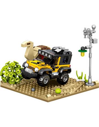 Sembo Block Cool Convoy Wranger Off-Road 358 Parça Yapı Blokları LEGO ile Uyumlu (714319)