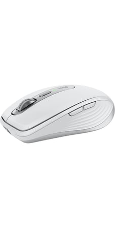 Logitech MX Anywhere 3S Kompakt 8000 DPI Optik Sensörlü Sessiz Bluetooth Kablosuz Mouse - Beyaz