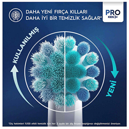 Oral-B Vitality Pro Spiderman Özel Seri Çocuklar İçin Şarj Edilebilir Diş Fırçası