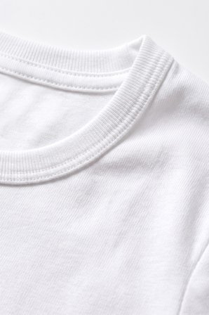 Öts Erkek Çocuk %100 Pamuk T-Shirt Ribana Açık Yaka Özel Tasarım (7009)