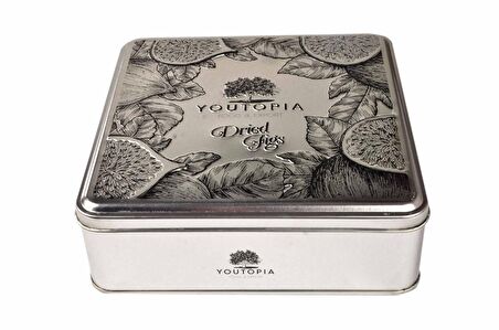Youtopia Özel Kuru Incir Metal Kutu 700 gr