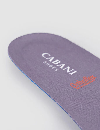 Cabani OrthoFlex Cotton Kaplamalı Füme Erkek Tabanlık