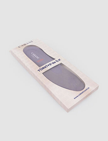 Cabani OrthoFlex Cotton Kaplamalı Füme Erkek Tabanlık