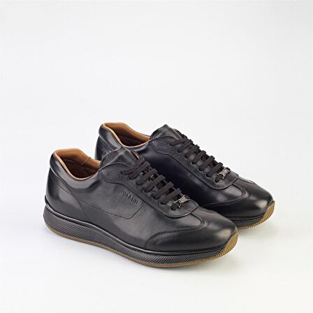 Cabani Hakiki Deri Siyah Erkek Ayakkabı