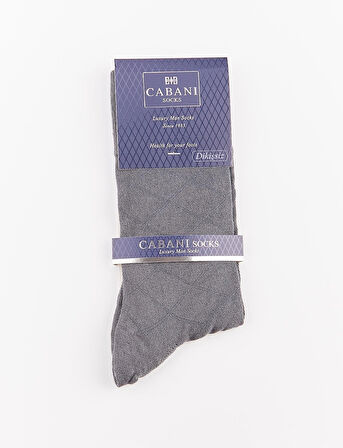 Cabani Erkek Antrasit Uzun Çorap