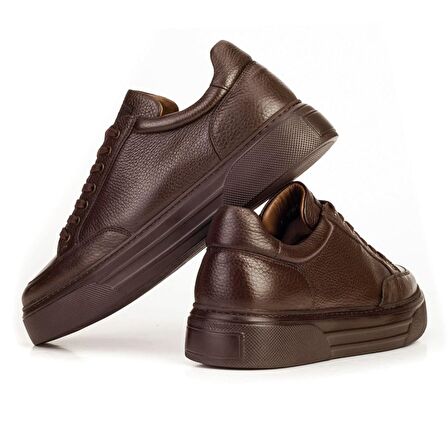 Cabani Hakiki Deri Kahve Erkek Ayakkabı