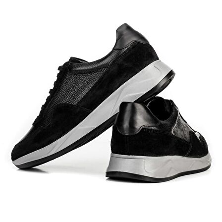 Cabani Hakiki Deri Siyah Erkek Ayakkabı