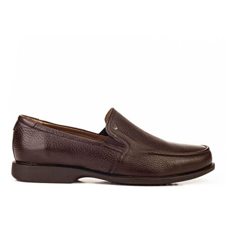 Cabani Gerçek Geyik Derisi Kaymaz Taban Bağcıksız 