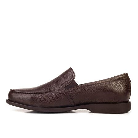 Cabani Gerçek Geyik Derisi Kaymaz Taban Bağcıksız 