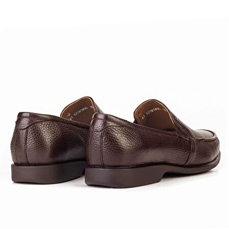 Cabani Gerçek Geyik Derisi Kaymaz Taban Bağcıksız 