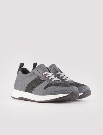 Triko Füme Bağcıklı Erkek Sneaker Spor Ayakkabı