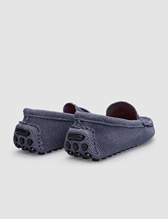 Cabani Triko Mavi Erkek Loafer