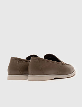 Hakiki Deri Vizon Erkek Günlük Ayakkabı