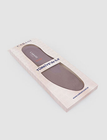 Cabani OrthoFlex Cotton Kaplamalı Vizon Erkek Tabanlık