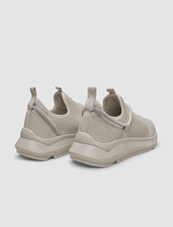 Triko Bej Kadın Spor Ayakkabı