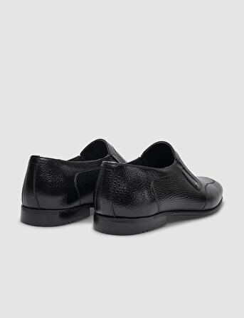 %100 Hakiki Deri Siyah Erkek Klasik Ayakkabı