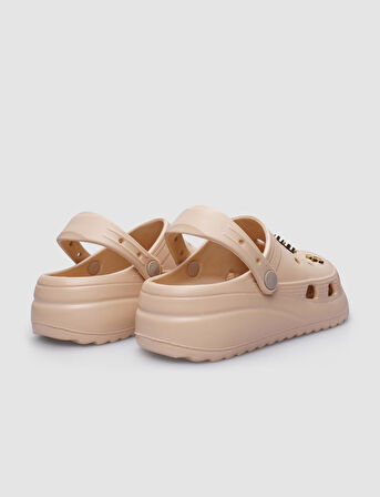 Snx Bej Detaylı Kadın Eva Terlik